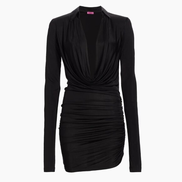 GAUGE81 - Utena Gathered Long-Sleeve Minidress - Picture 1 of 10